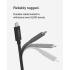 Belkin Connect USB4 Cable (4ft/1.2M Power Cable), USB-C to USB-C Cable w/ 240W Power Delivery + 20Gbps - USB4 Compliant Power Cable, Compatible with MacBook, Windows, Chromebook, & More - Black